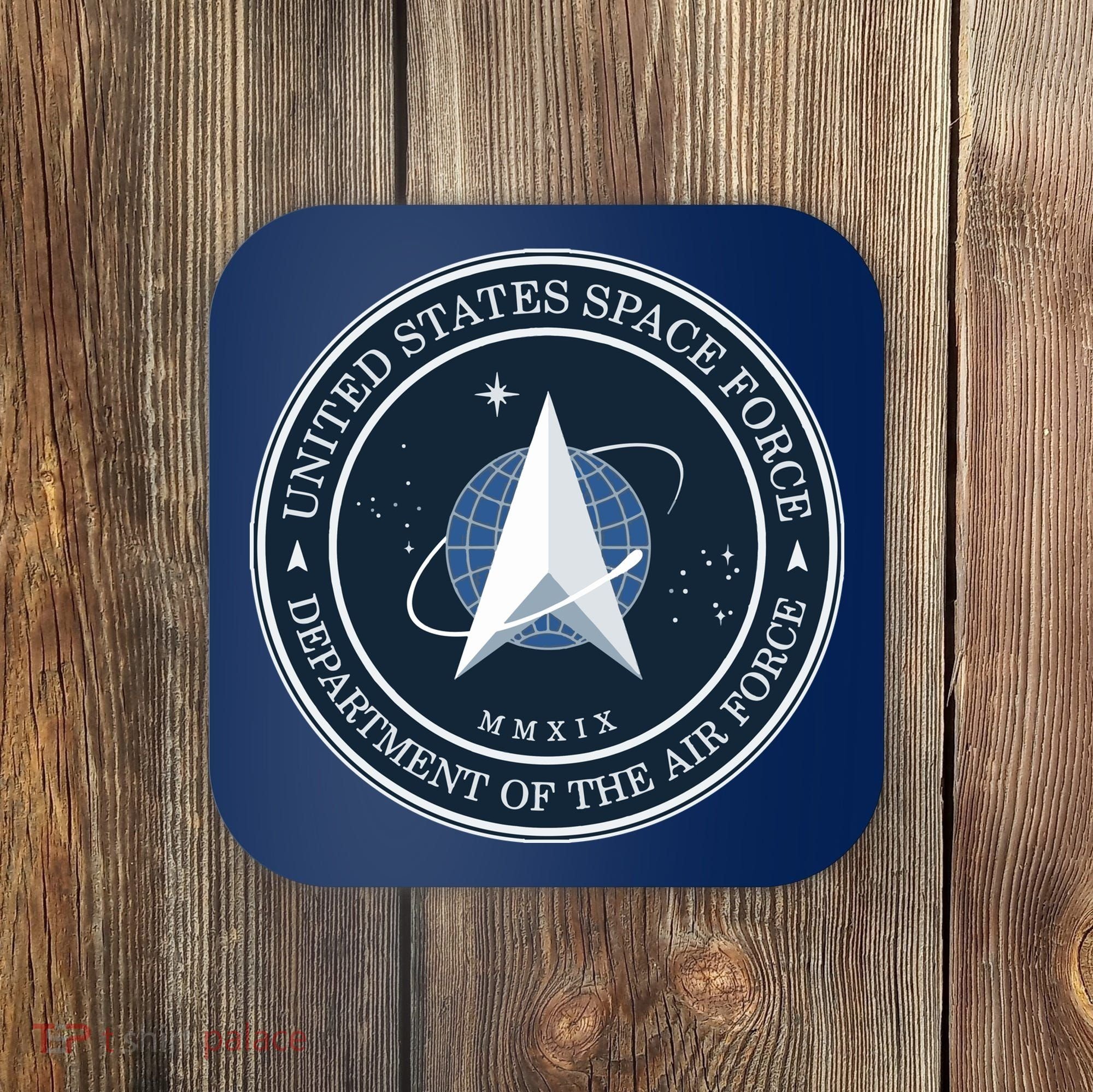 New United States Space Force Logo 2020 Coaster