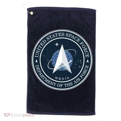 New United States Space Force Logo 2020 Golf Towel
