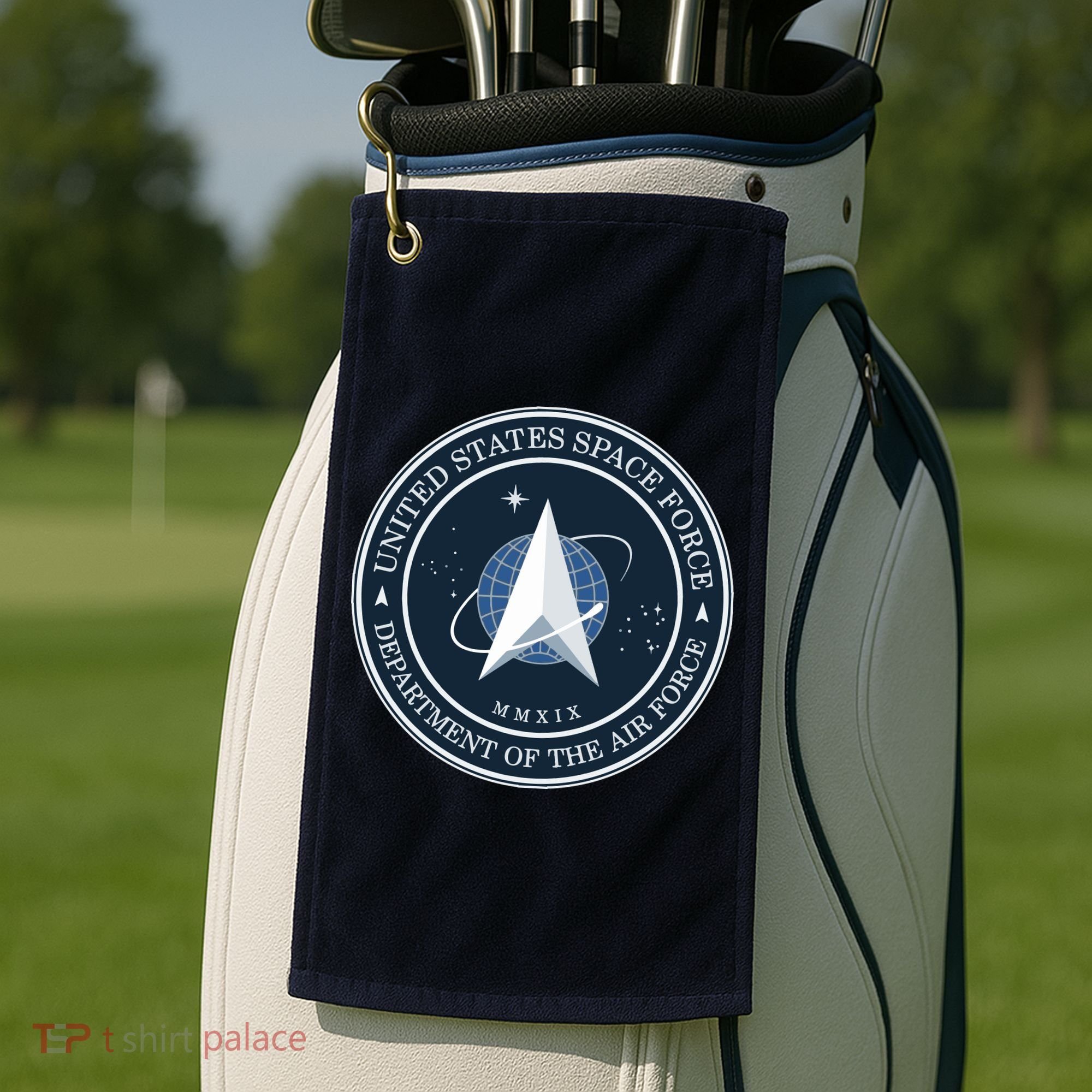 New United States Space Force Logo 2020 Golf Towel