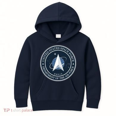 New United States Space Force Logo 2020 Kids Hoodie