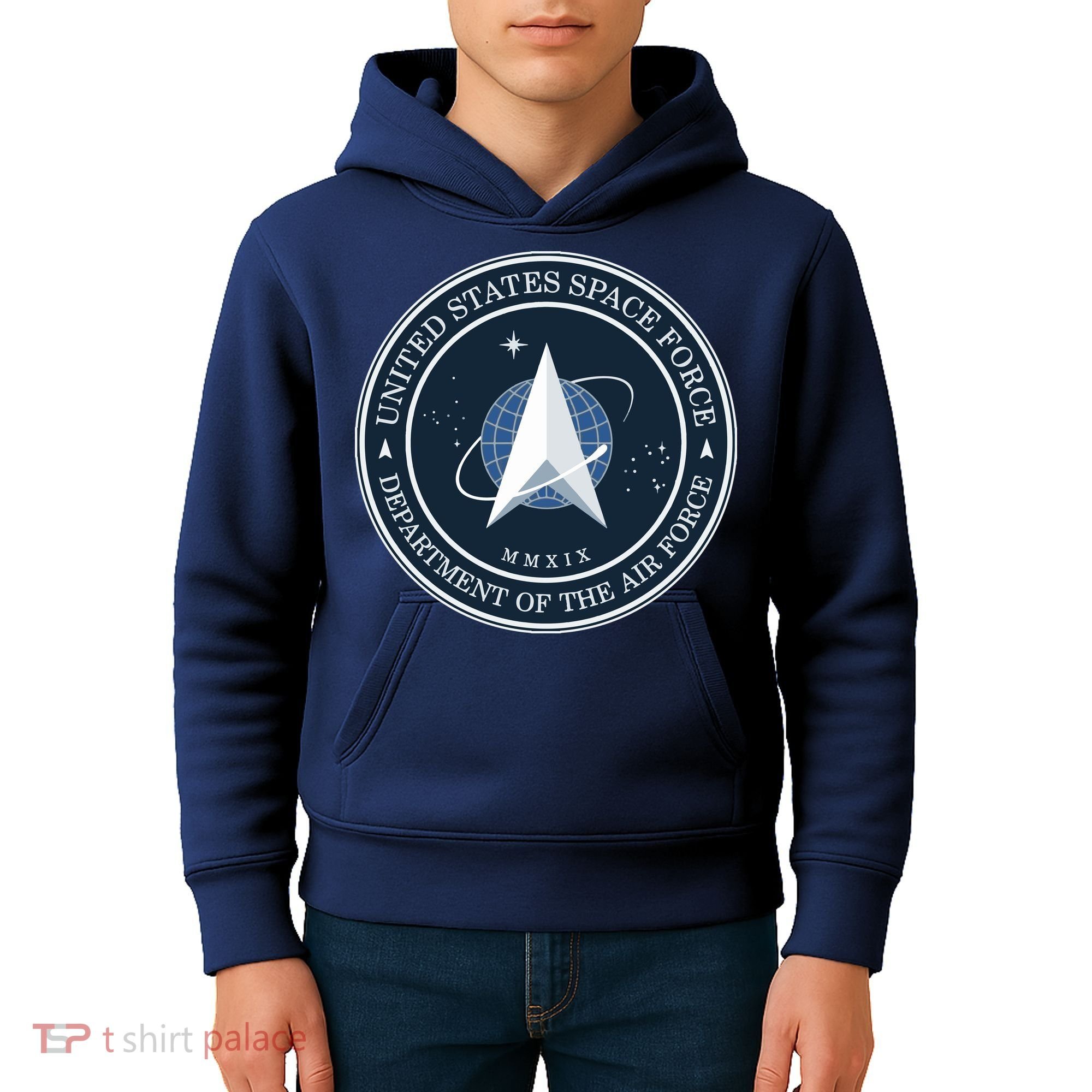 New United States Space Force Logo 2020 Kids Hoodie