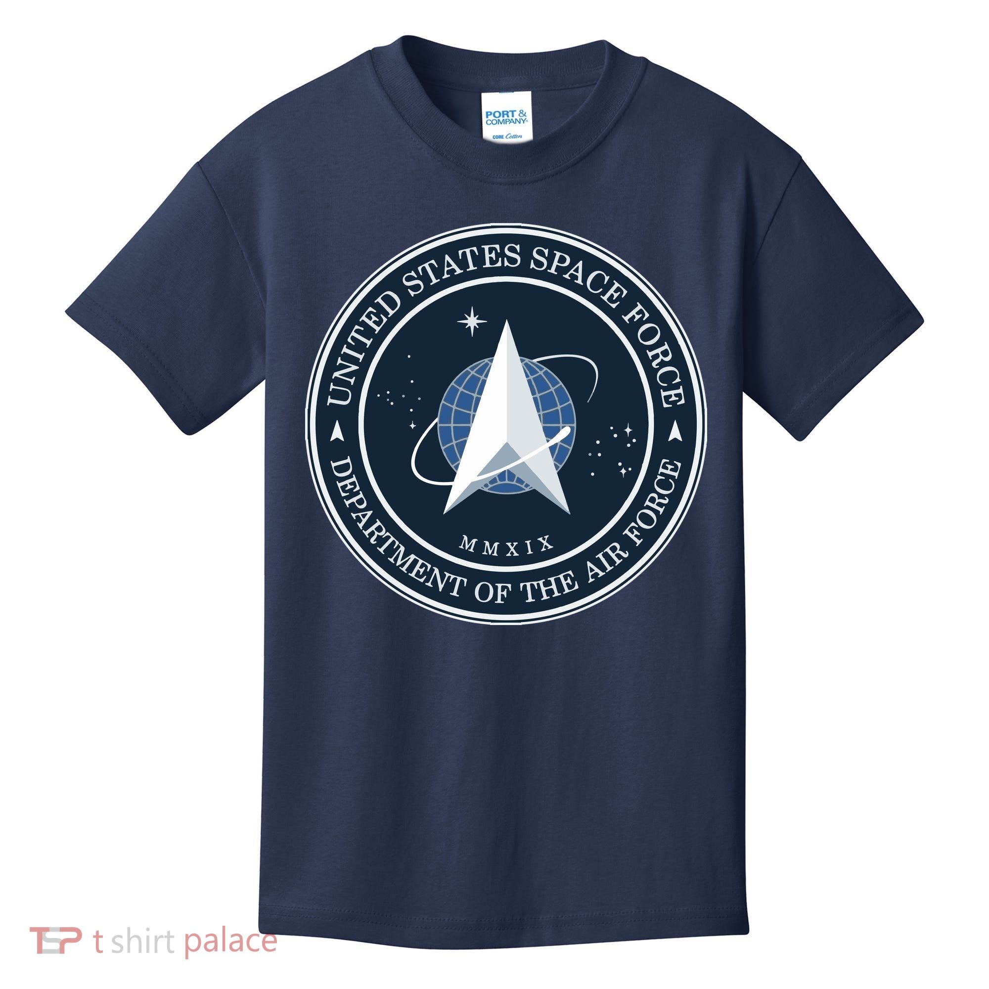 New United States Space Force Logo 2020 Kids T-Shirt
