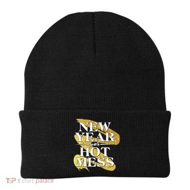 New Year Same Hot Mess Beanie