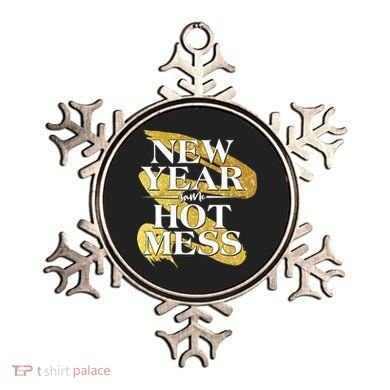 New Year Same Hot Mess Ornament