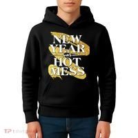 New Year Same Hot Mess Kids Hoodie thumb 4