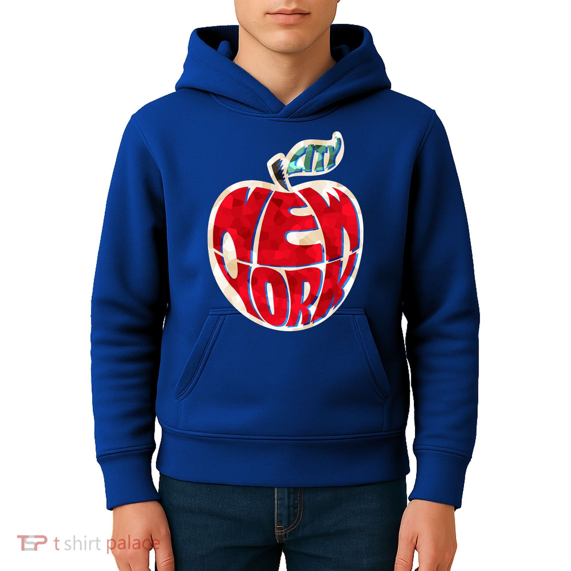 New York City Big Apple Kids Hoodie