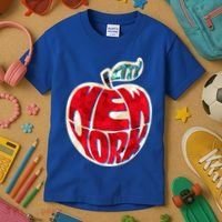 New York City Big Apple Kids T-Shirt thumb 3