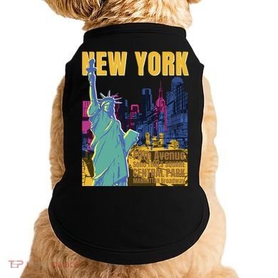 New York City Liberty Statue Doggie Tank