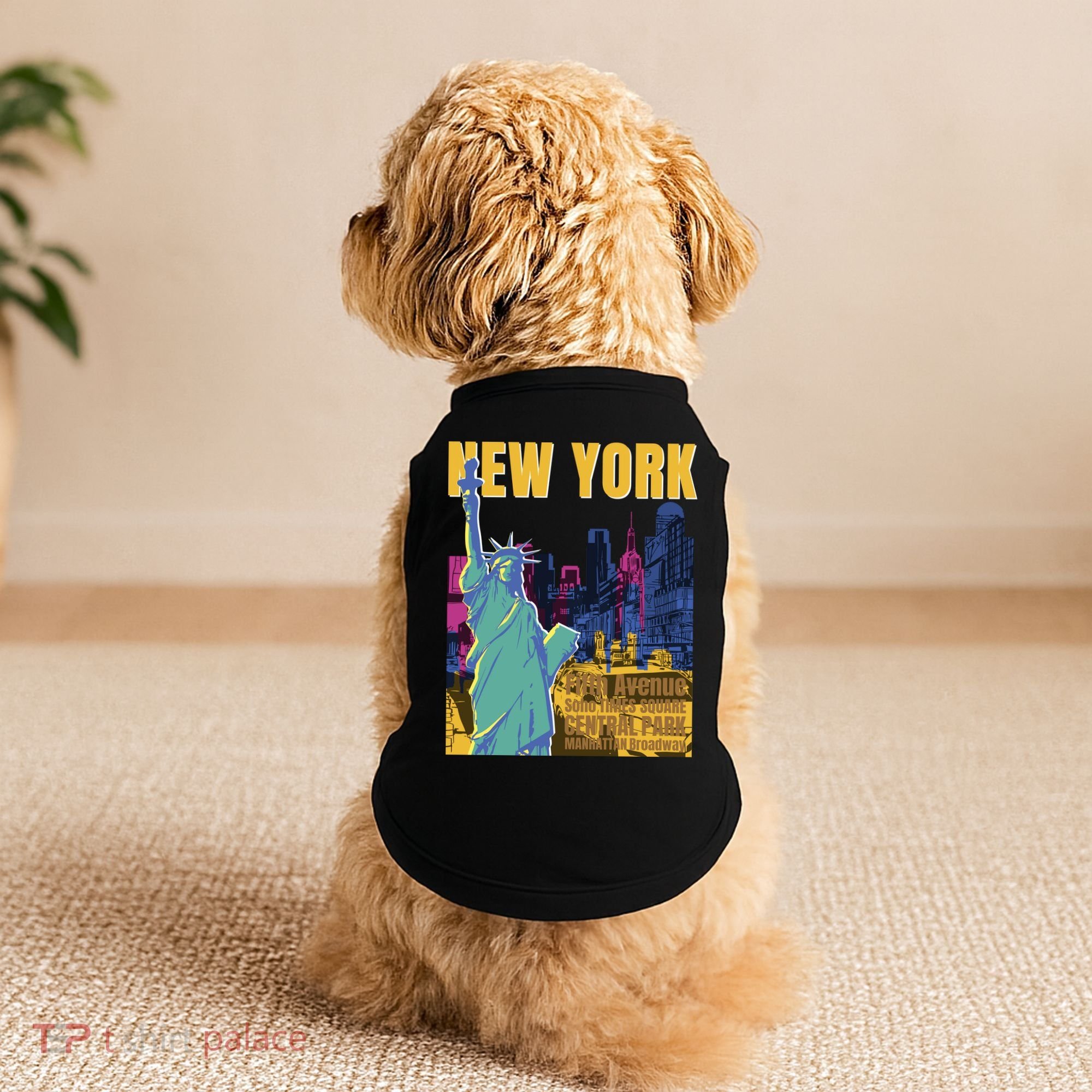 New York City Liberty Statue Doggie Tank