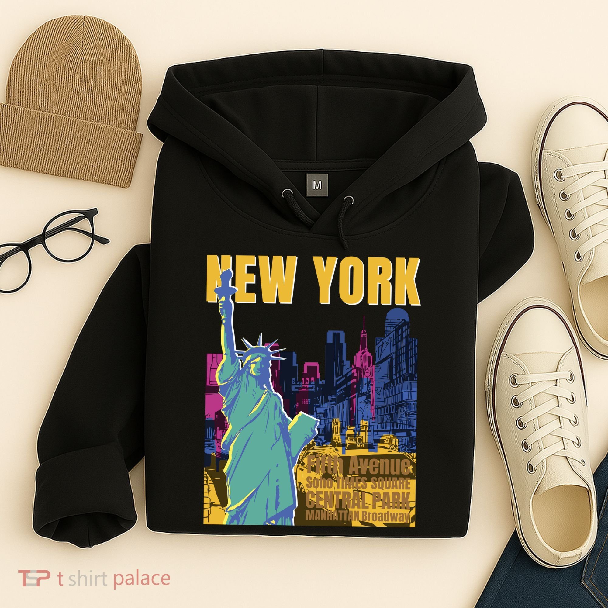 New York City Liberty Statue Hoodie