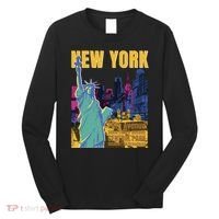New York City Liberty Statue Long Sleeve Shirt thumb 0