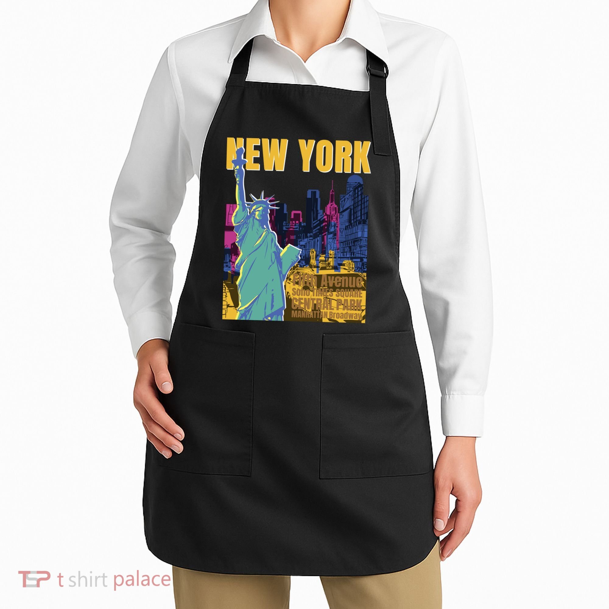 New York City Liberty Statue Apron