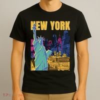 New York City Liberty Statue T-Shirt thumb 3