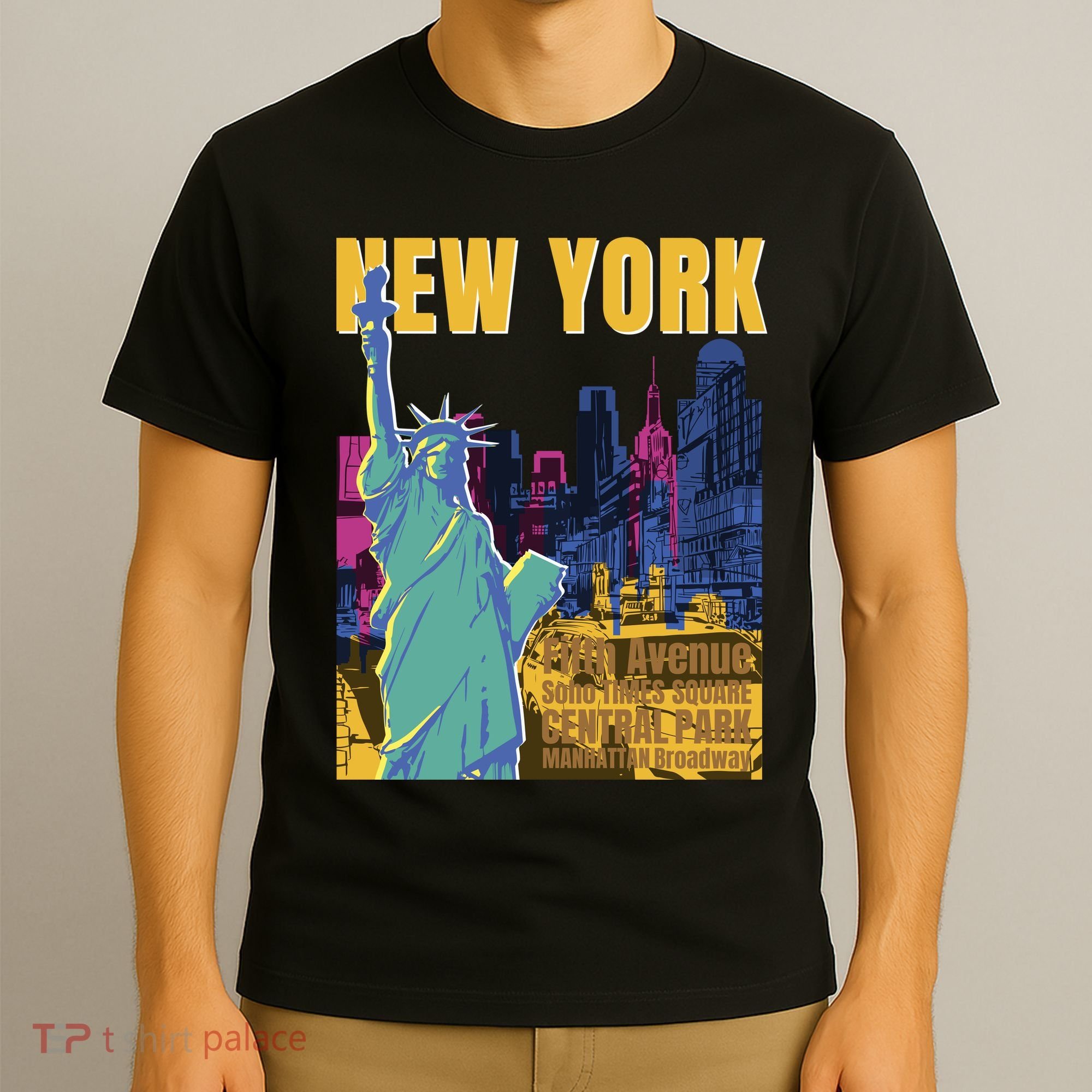 New York City Liberty Statue T-Shirt