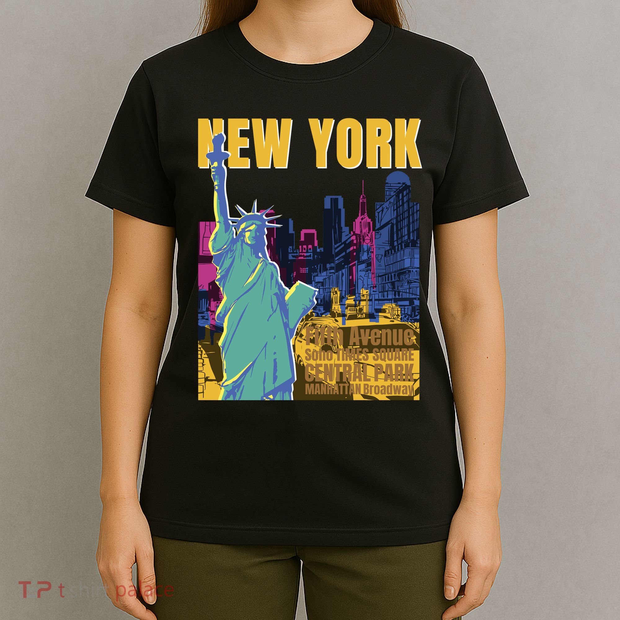 New York City Liberty Statue T-Shirt