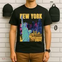 New York City Liberty Statue T-Shirt thumb 6