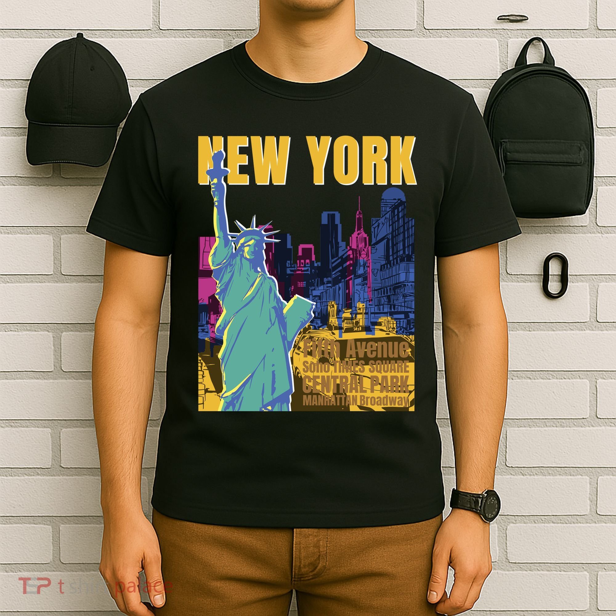 New York City Liberty Statue T-Shirt