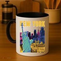 New York City Liberty Statue Coffee Mug thumb 4