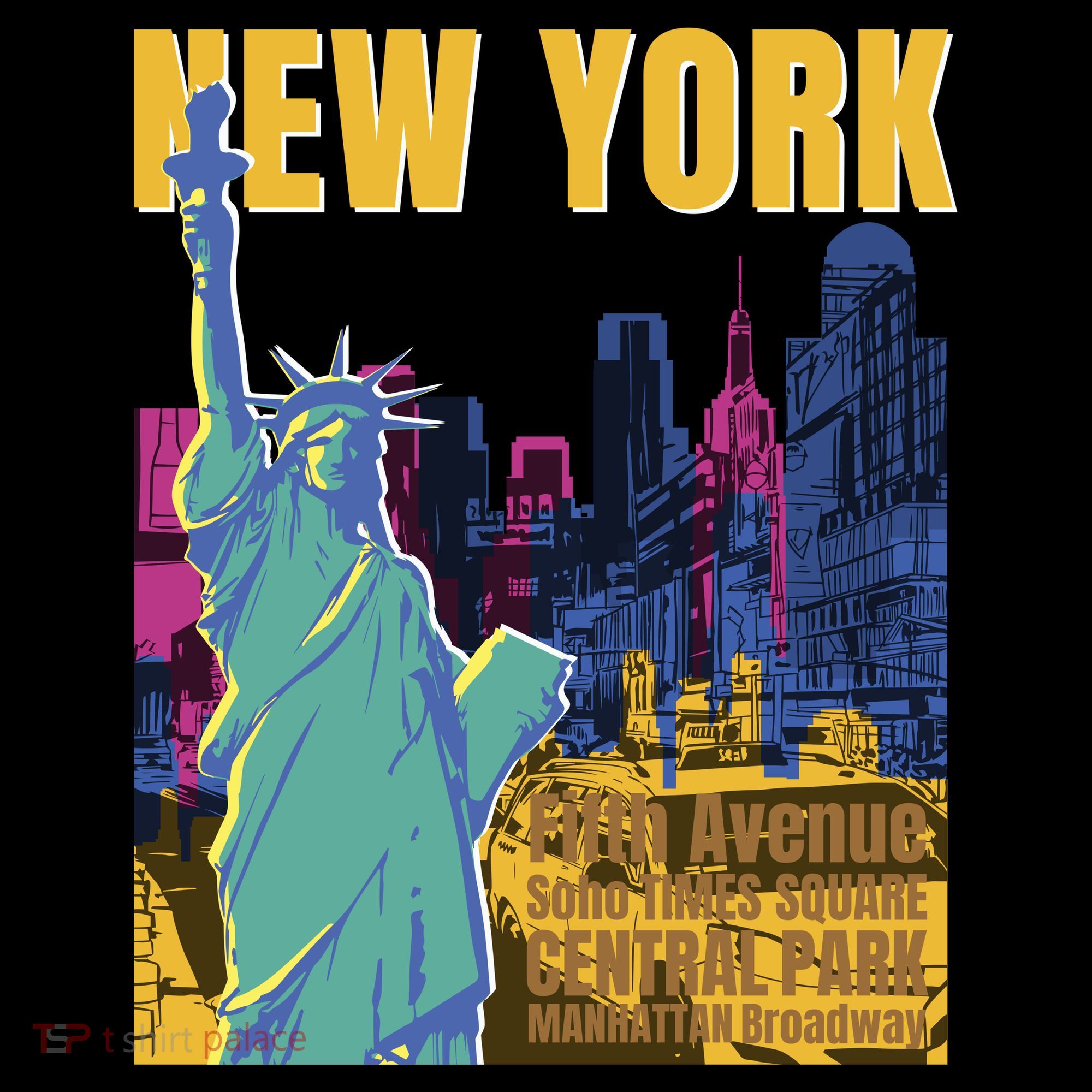 New York City Liberty Statue Coffee Mug