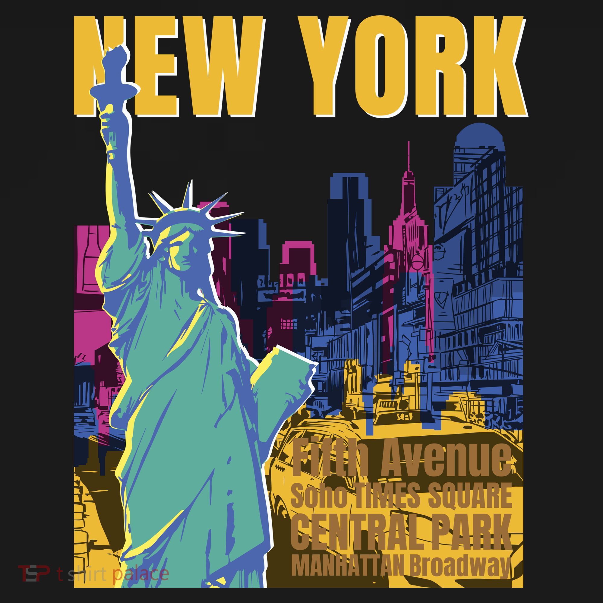 New York City Liberty Statue Mousepad