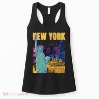 New York City Liberty Statue Women's Tank Top thumb 0