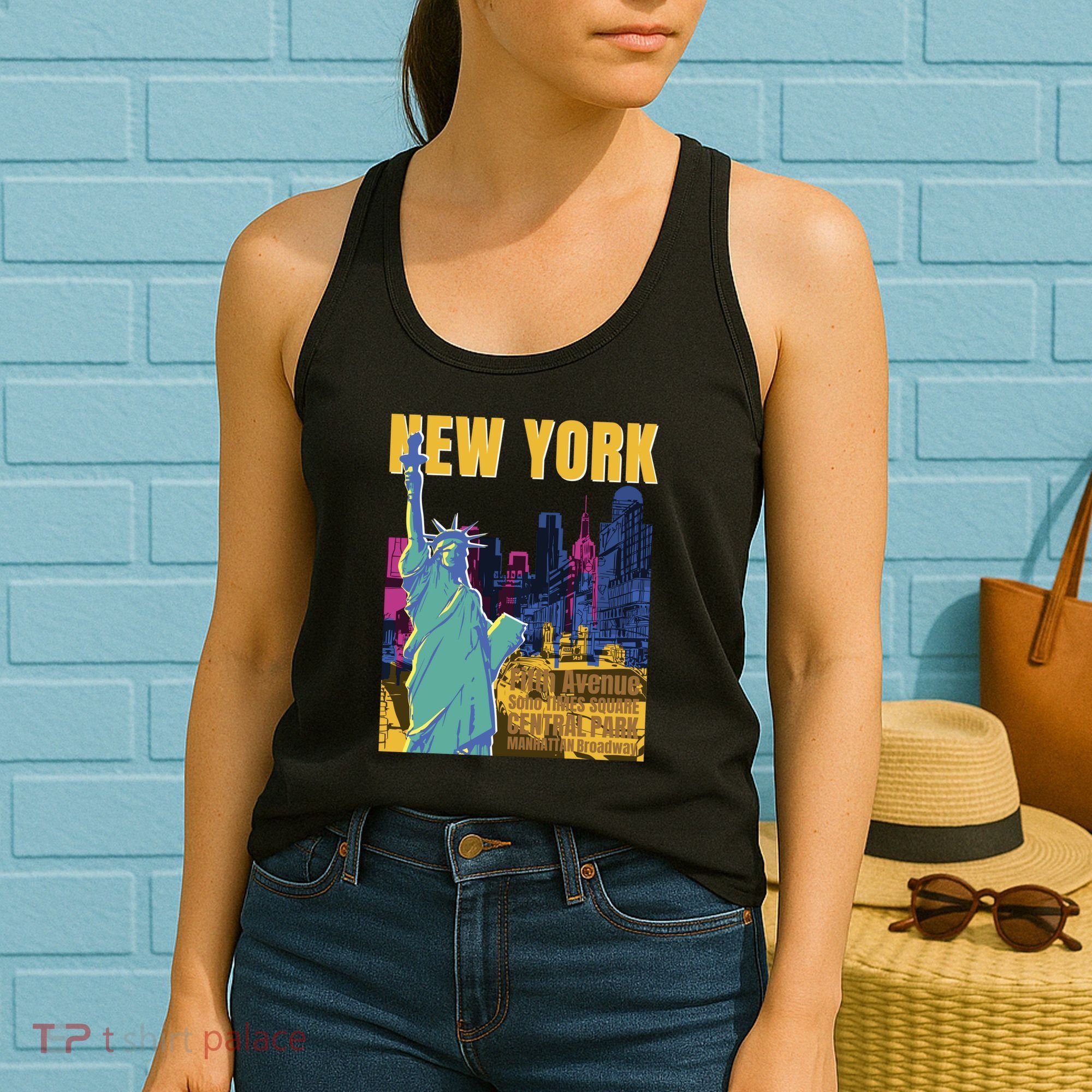 New York City Liberty Statue Women's Tank Top