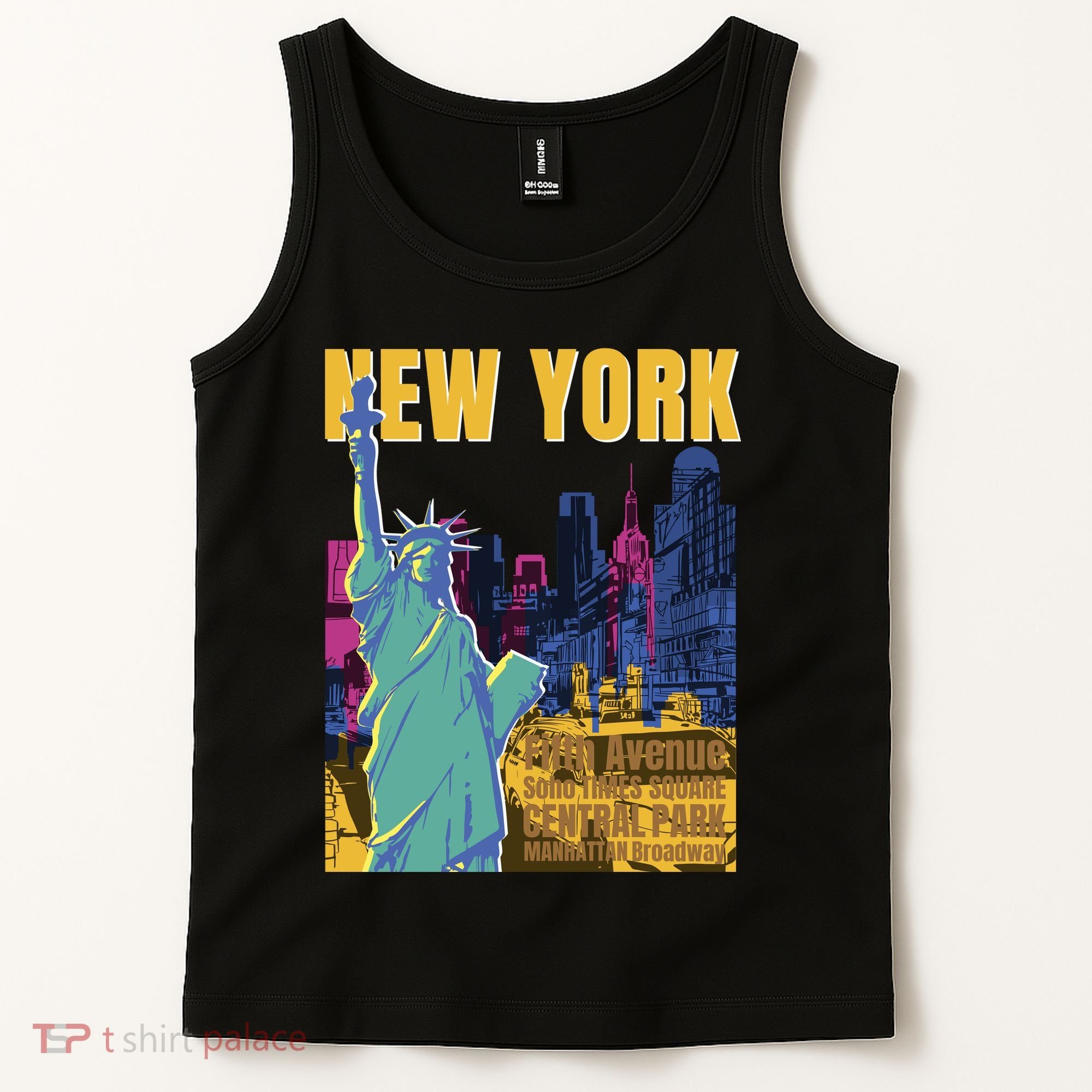 New York City Liberty Statue Tank Top