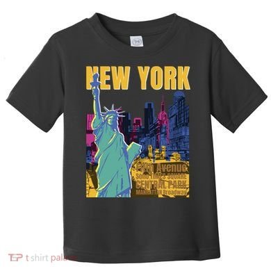 New York City Liberty Statue Toddler T-Shirt