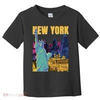 New York City Liberty Statue Toddler T-Shirt thumb 0