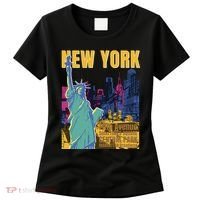 New York City Liberty Statue Women's T-Shirt thumb 0