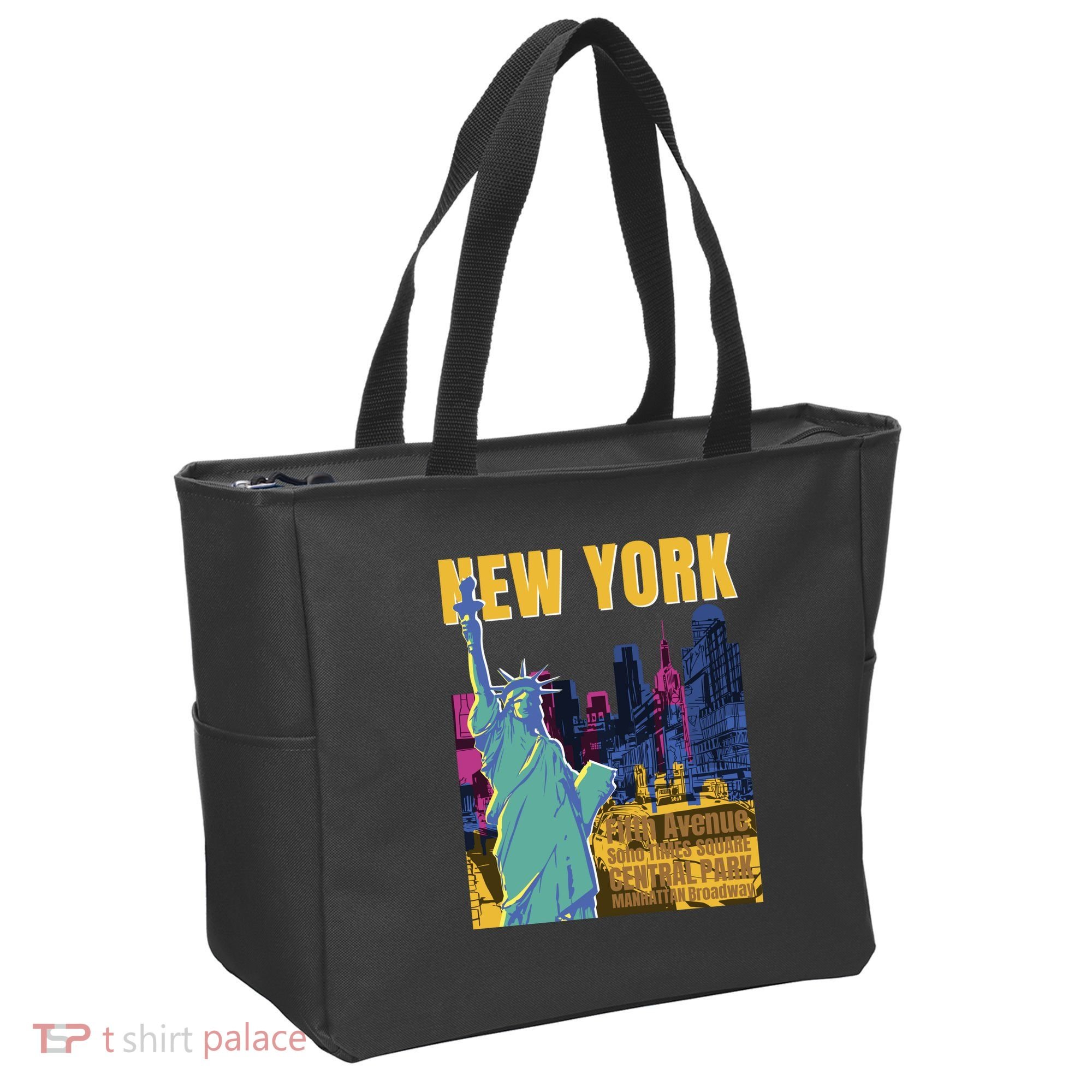 New York City Liberty Statue Tote Bag