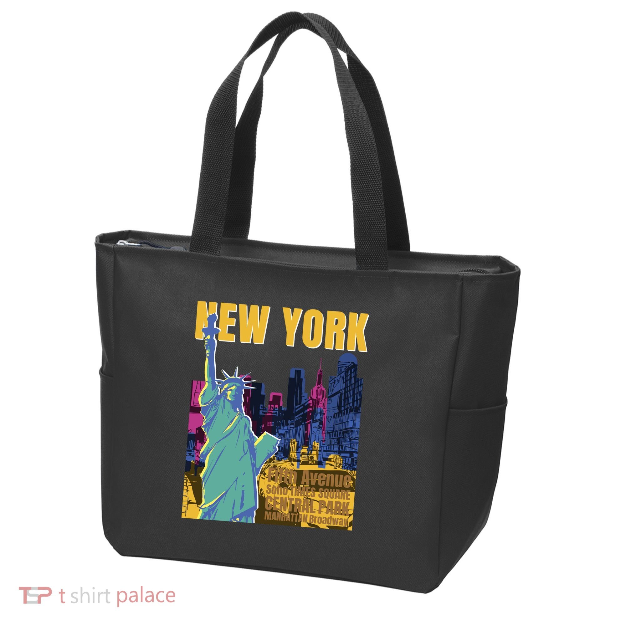 New York City Liberty Statue Tote Bag
