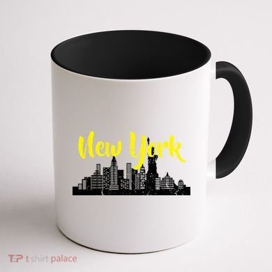 New York City Logo Coffee Mug back