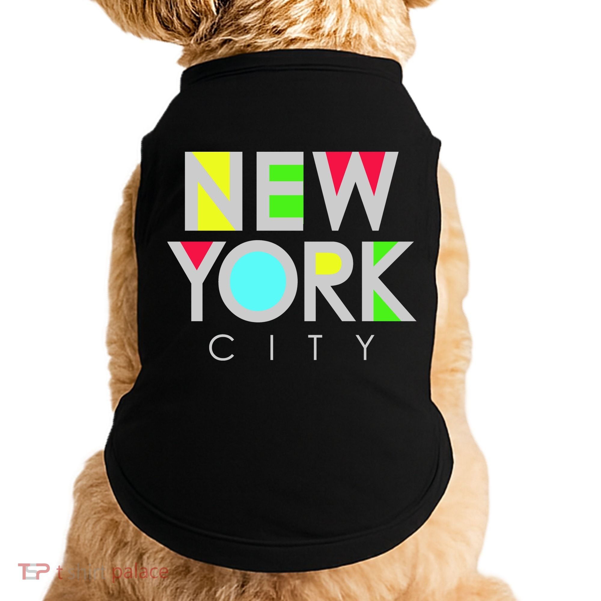 New York City Retro Doggie Tank