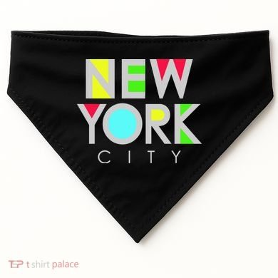 New York City Retro USA-Made Doggie Bandana