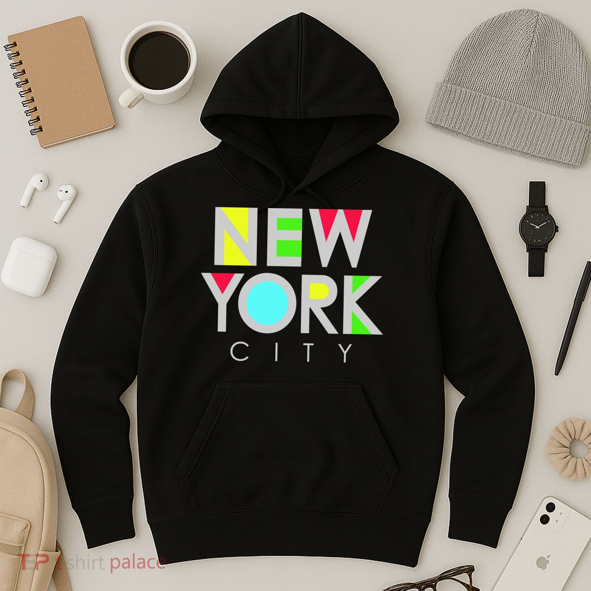 New York City Retro Hoodie