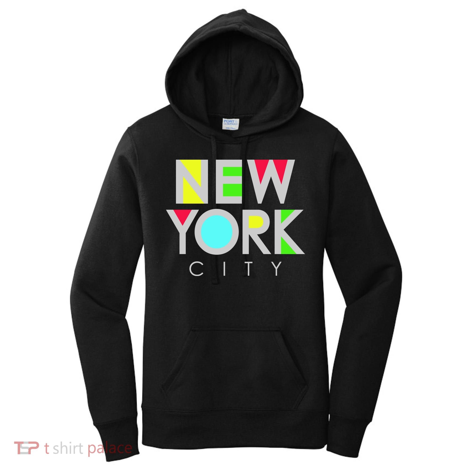 New York City Retro Women's Hoodie