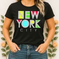 New York City Retro Women's T-Shirt thumb 2