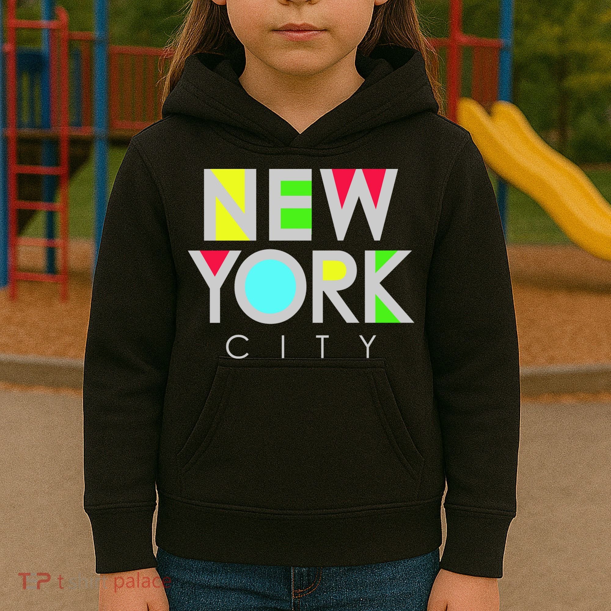 New York City Retro Kids Hoodie