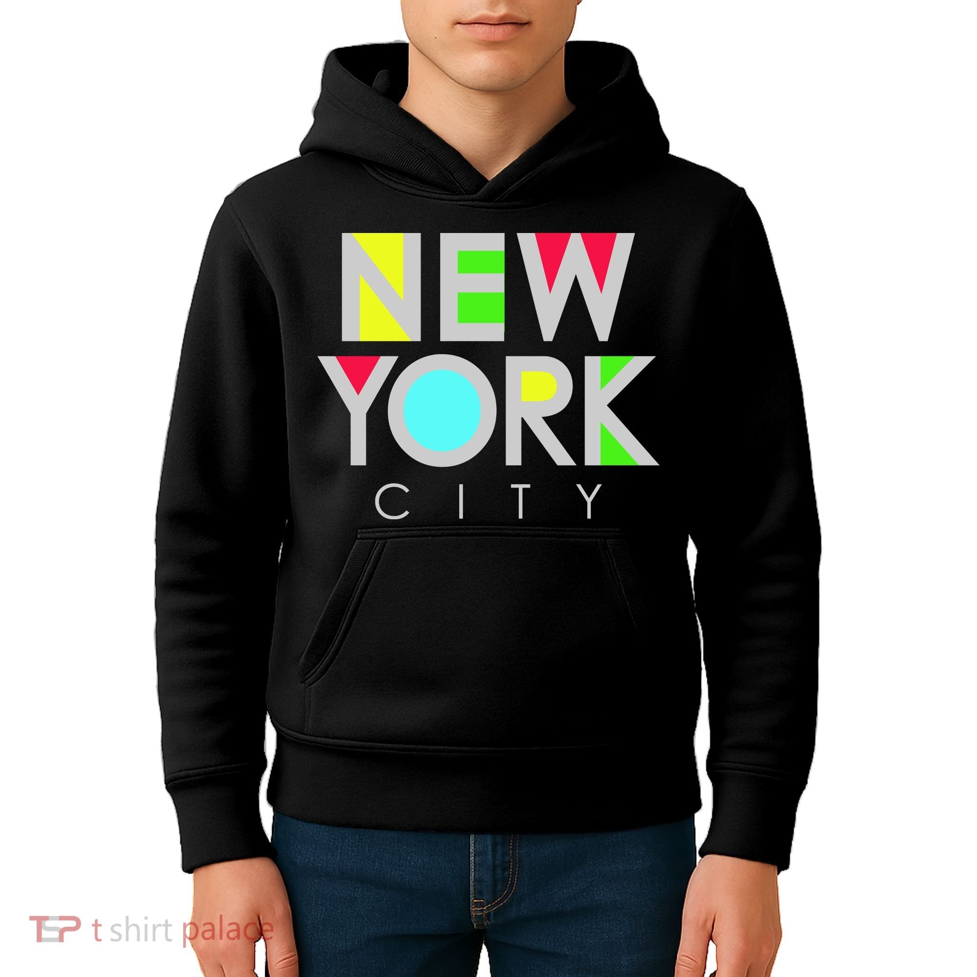 New York City Retro Kids Hoodie