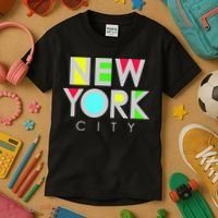 New York City Retro Kids T-Shirt thumb 3