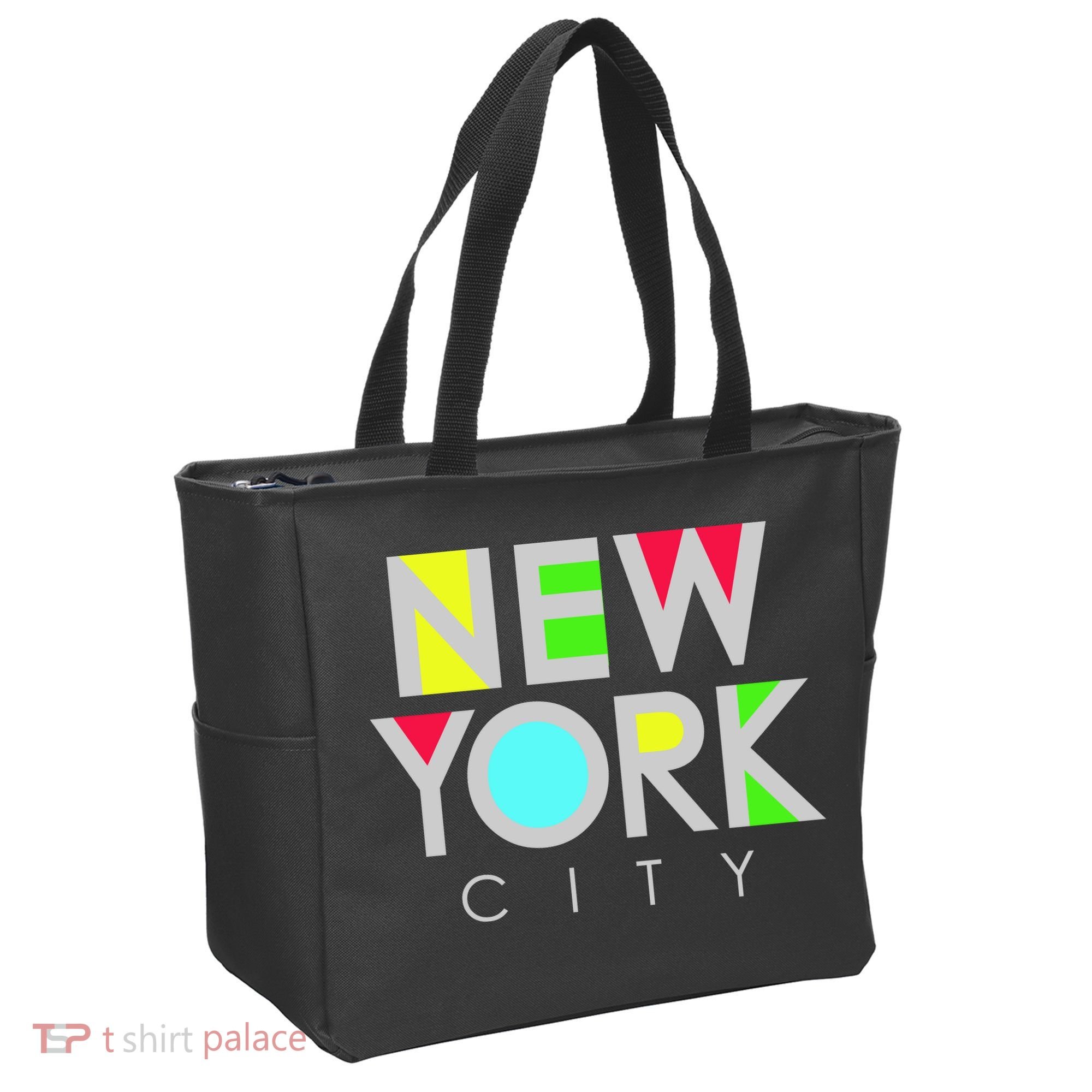 New York City Retro Tote Bag