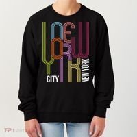 New York City Retro 80s Style Women's Sweatshirt thumb 0