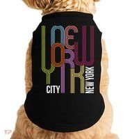New York City Retro 80s Style Doggie Tank thumb 0