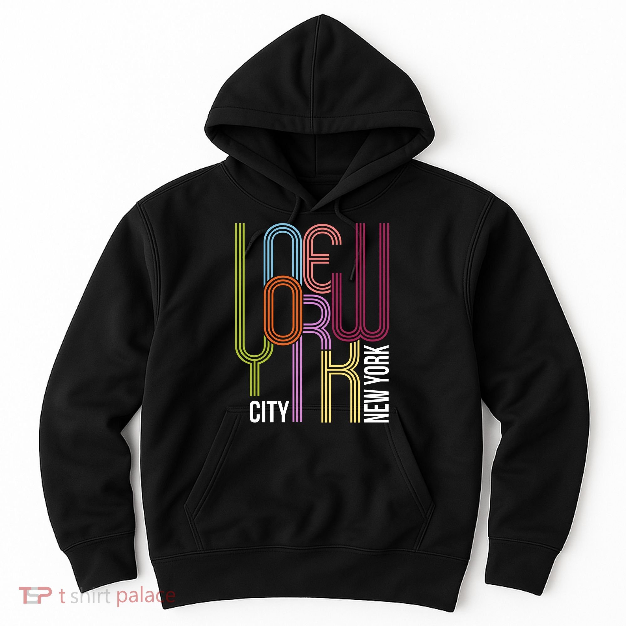 New York City Retro 80s Style Hoodie