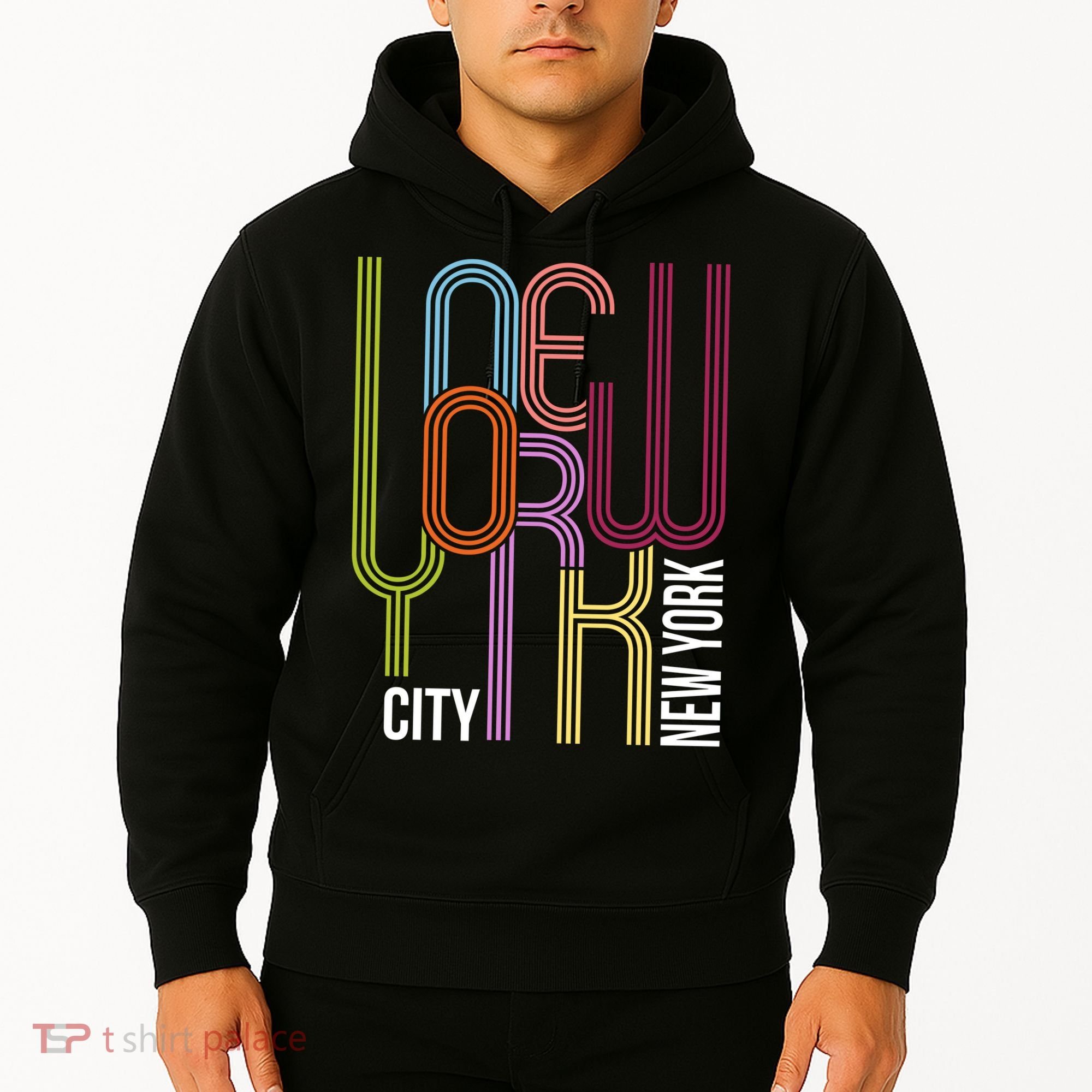 New York City Retro 80s Style Hoodie