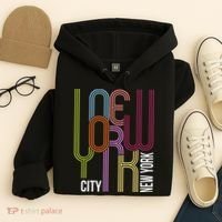 New York City Retro 80s Style Hoodie thumb 4