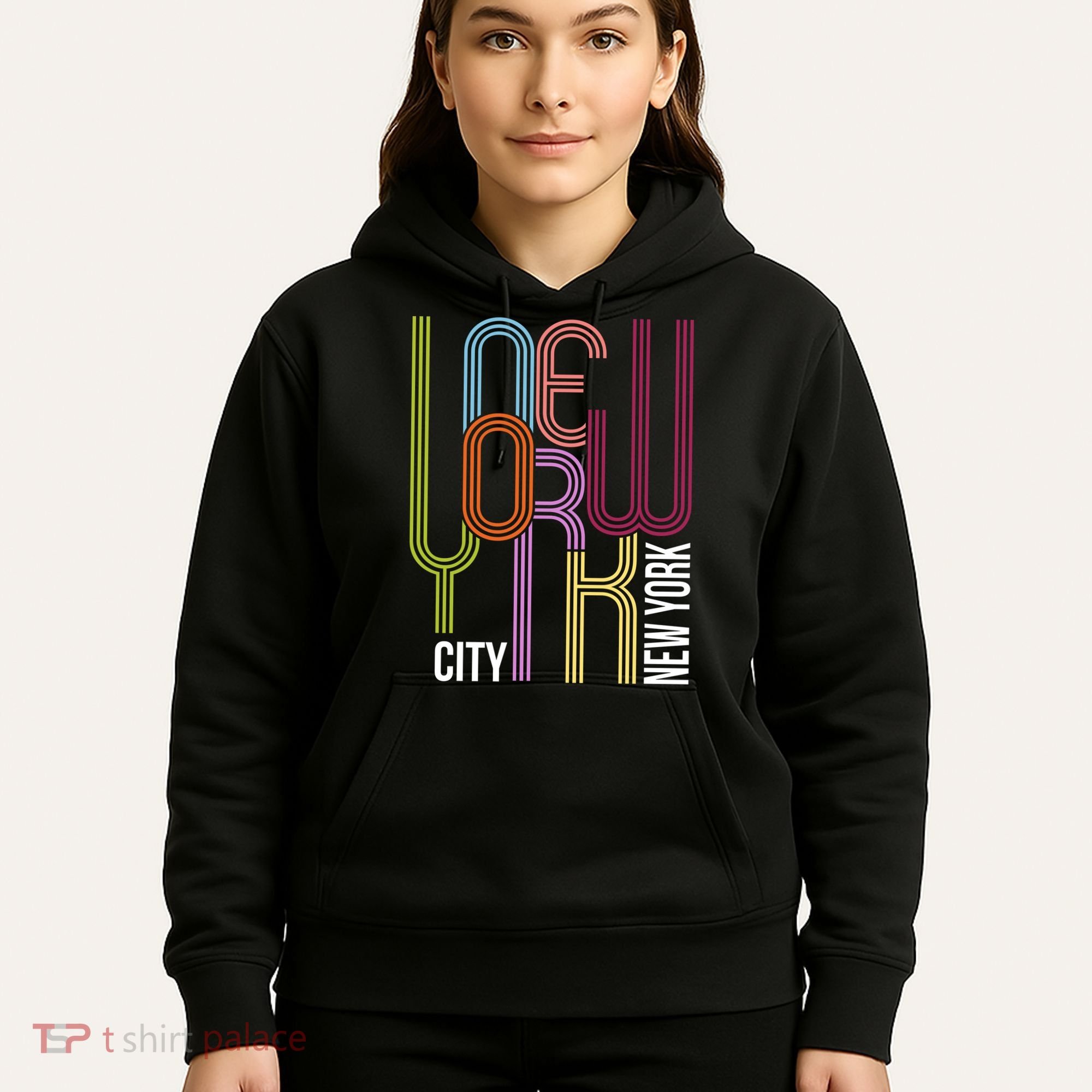 New York City Retro 80s Style Hoodie