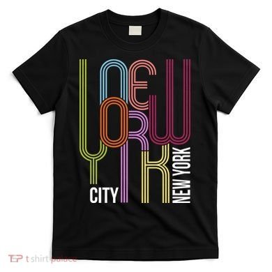 New York City Retro 80s Style T-Shirt