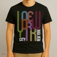 New York City Retro 80s Style T-Shirt thumb 3